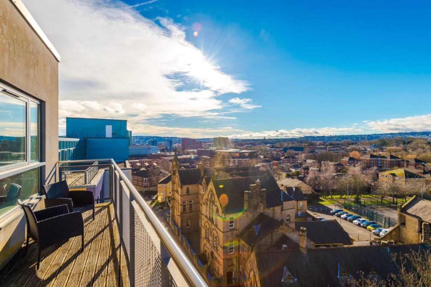 High-Spec Penthouse Central Free Parking Space Sheffield Eksteriør bilde