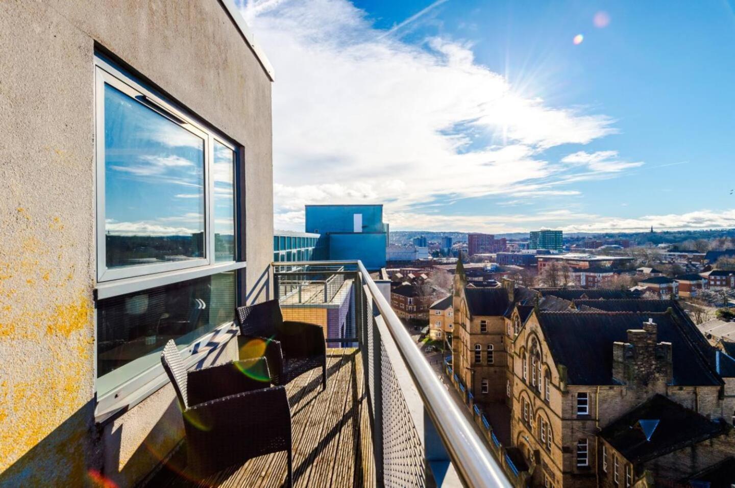 High-Spec Penthouse Central Free Parking Space Sheffield Eksteriør bilde